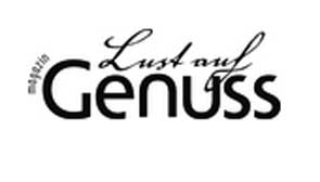 Das Logo des Magazins Lust auf Genuss